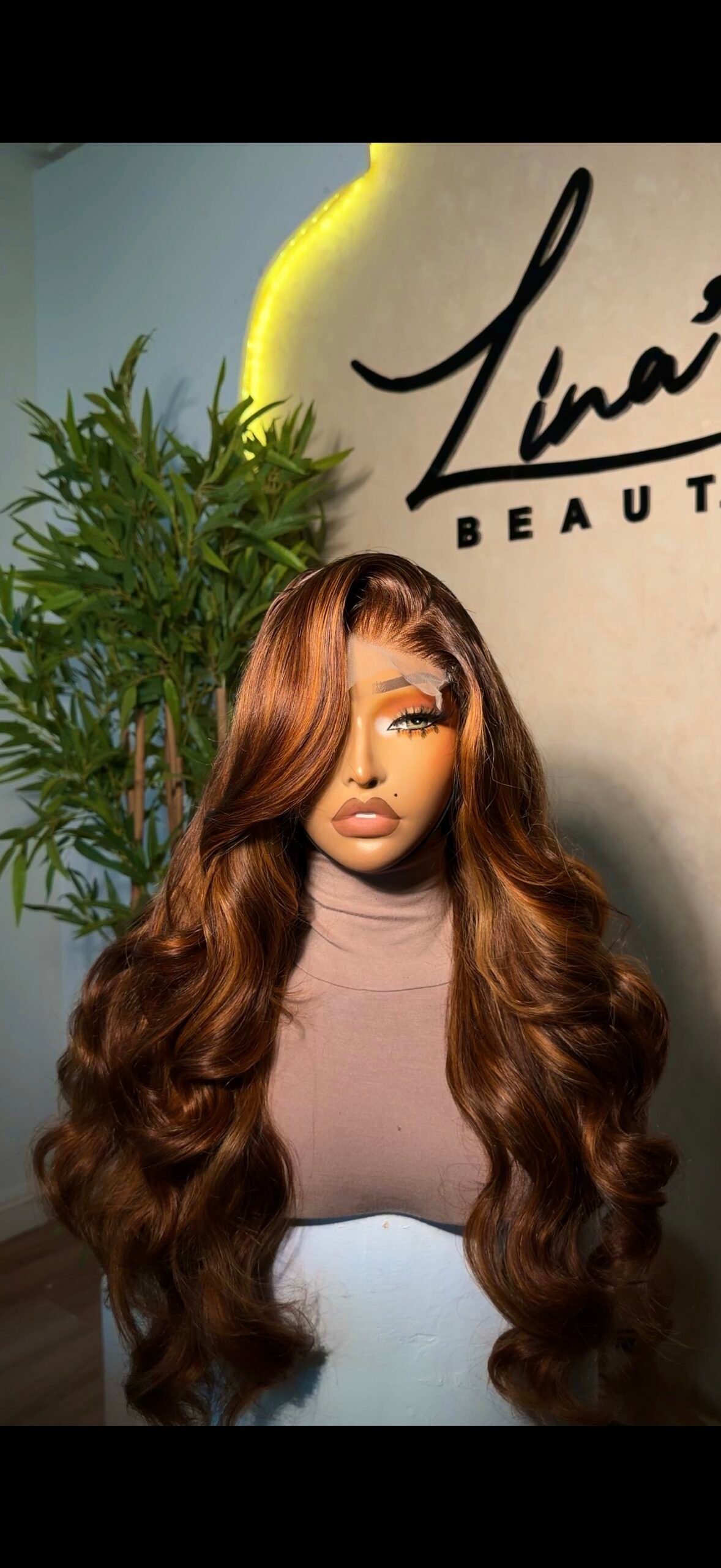 Wig Cognac